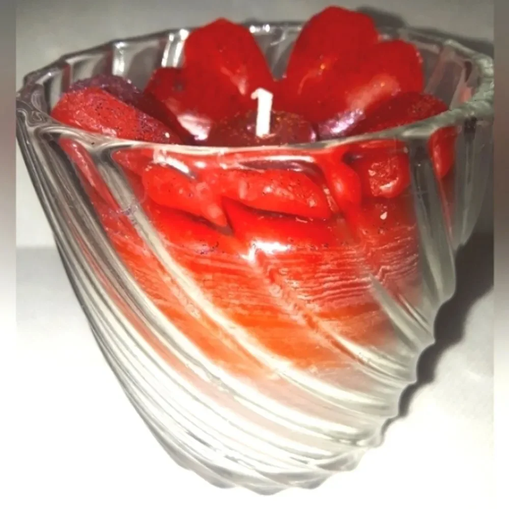 HAND Crafted Brand new hard rock candy limited edition dessert candle